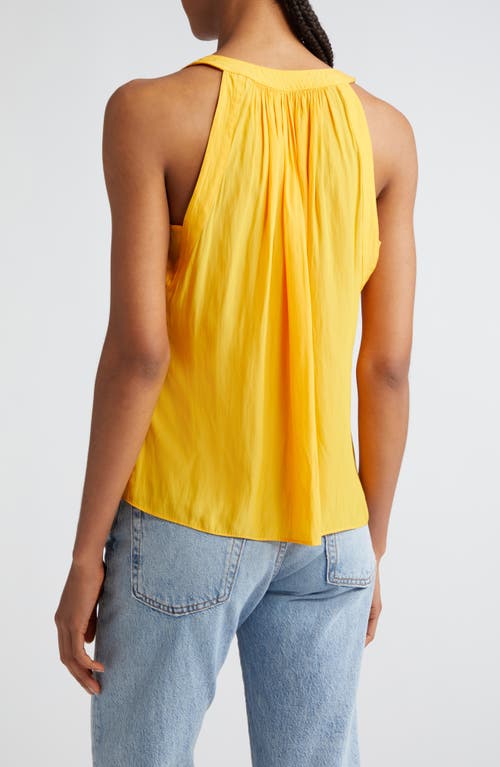 RAMY BROOK RAMY BROOK NELLIE RUFFLE SLEEVELESS TOP