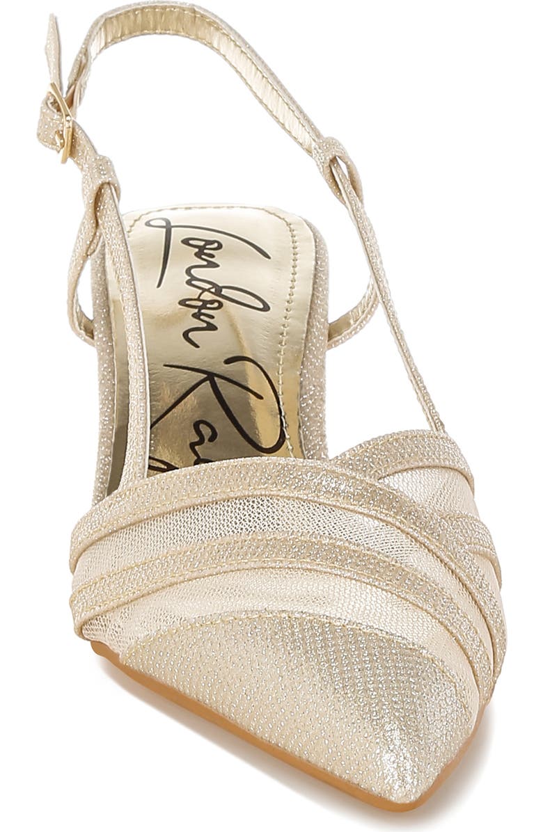 LONDON RAG Daldra Pointed Toe Pump, Alternate, color, Gold