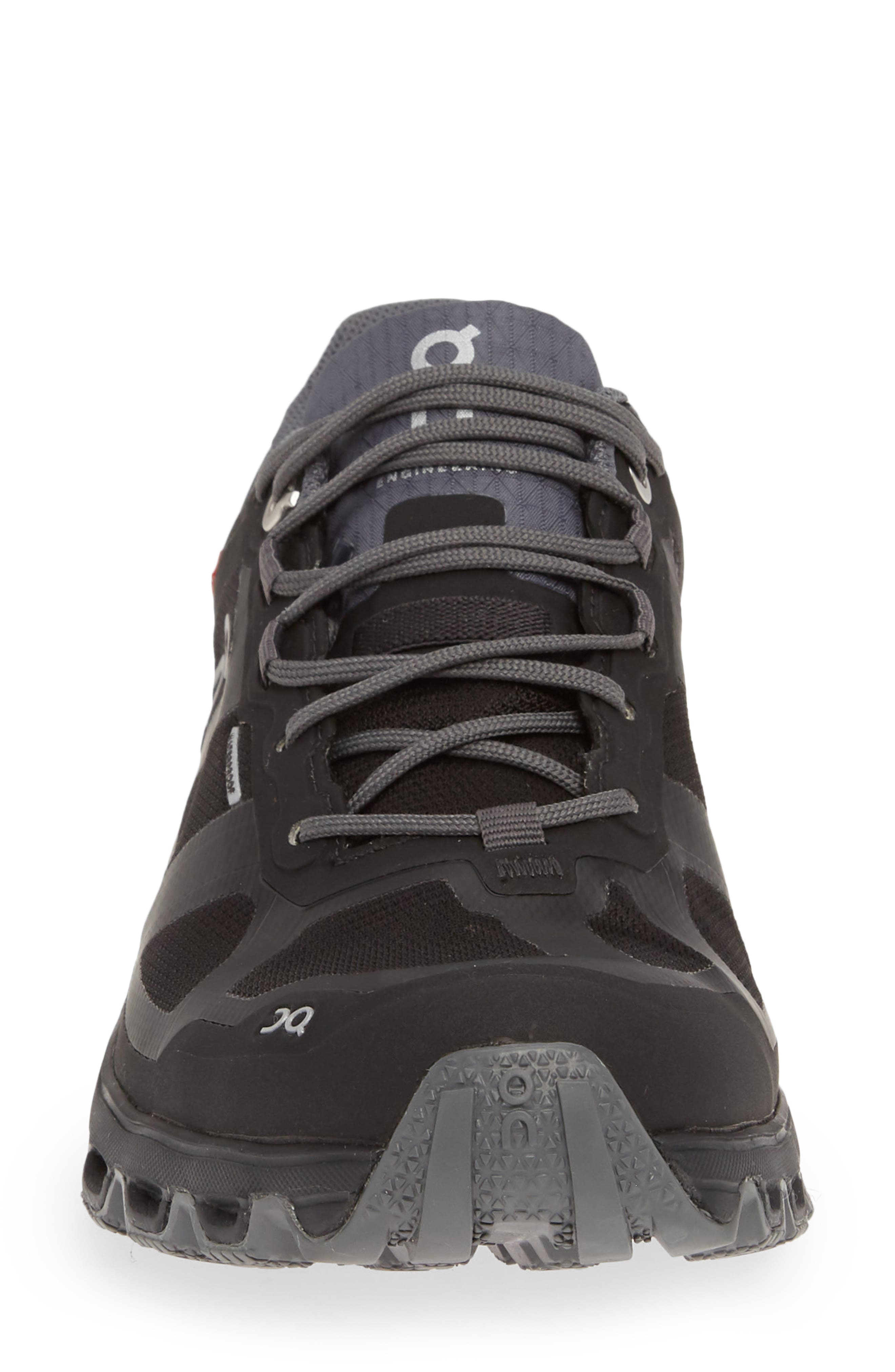 Cloudventure Waterproof Trail Running Shoe - Women, Alternate, color, BLACK/ GRAPHITE