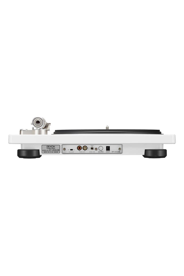 DP-450USB Hi-Fi Turntable with USB Encoder, Alternate, color, White