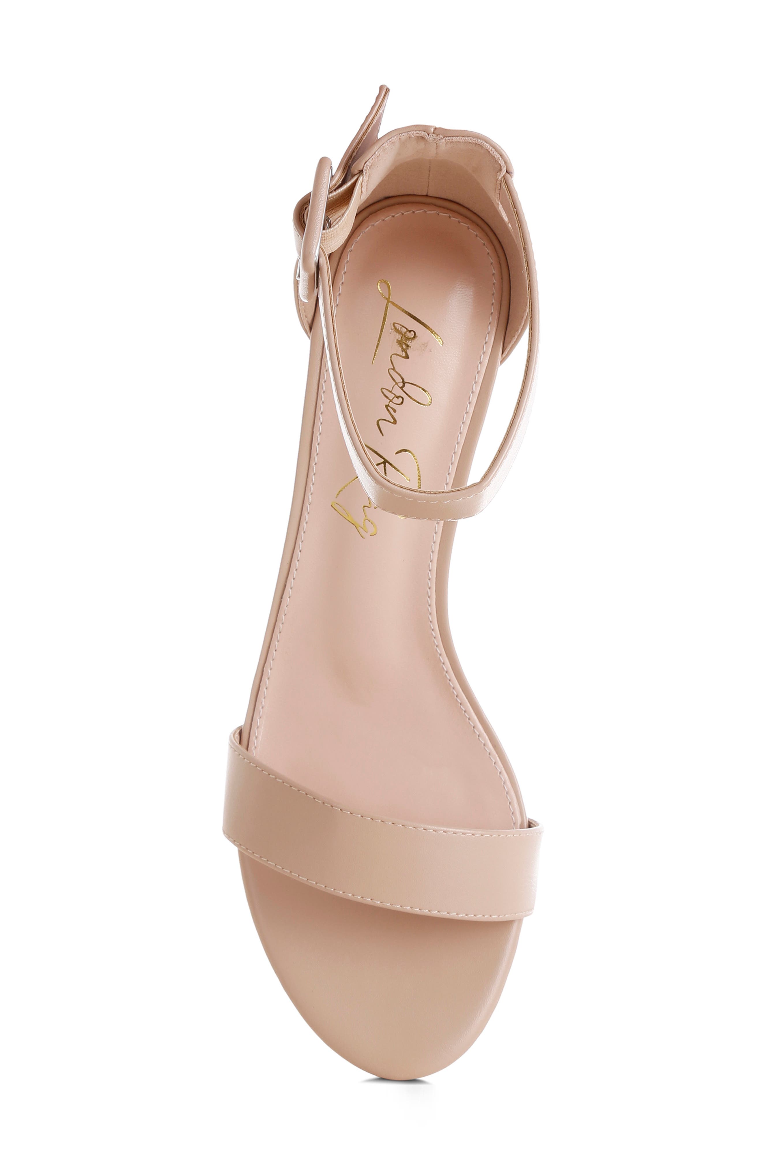 Ferduda Ankle Strap Sandal, Alternate, color, BEIGE