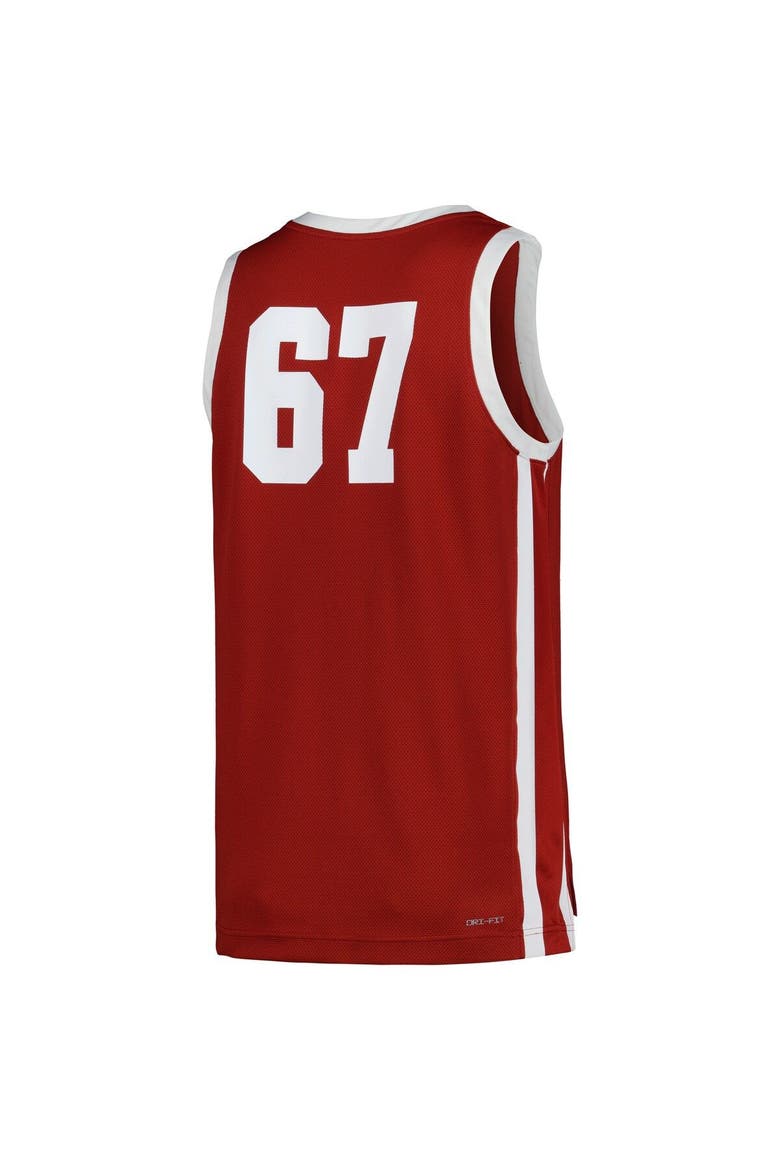 Men's Jordan Brand Maroon Morehouse Maroon Tigers Replica Basketball Jersey, Alternate, color, Maroon