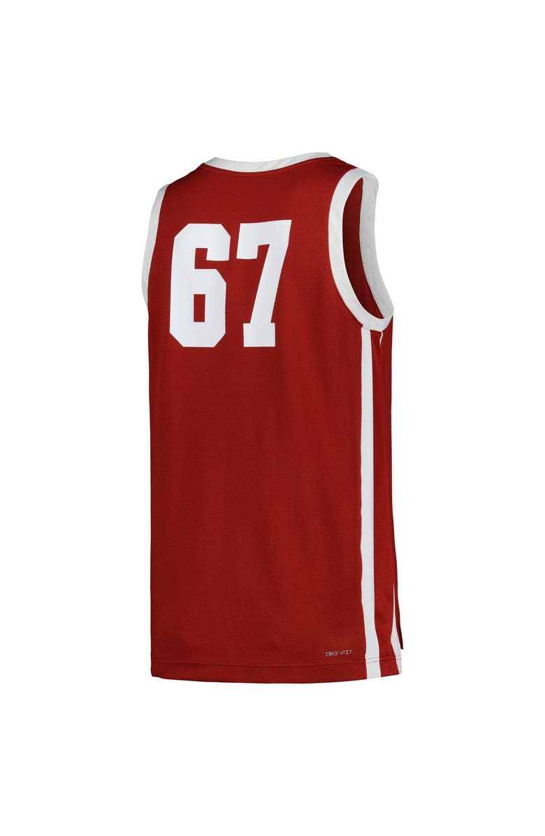 Jordan Brand Men's Jordan Brand Maroon Morehouse Maroon Tigers Replica Basketball Jersey, Alternate, color, Maroon