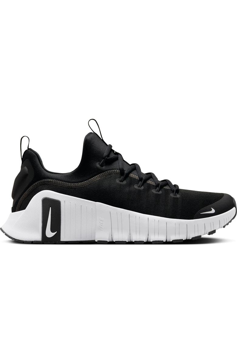 Nike Free Metcon 6 Training Shoe, Alternate, color, 001 Black/White