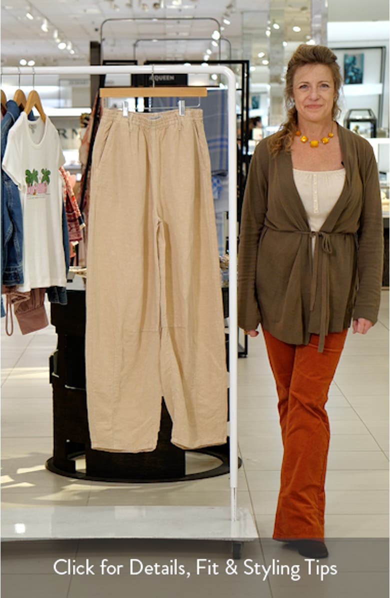 Jett Wide Leg Pull-On Pants, sales video thumbnail