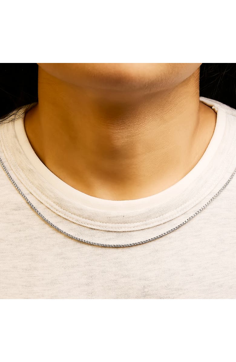 Haus of Brilliance 14K White Gold 3.0 Cttw Diamond Tennis Necklace, Alternate, color, White Gold