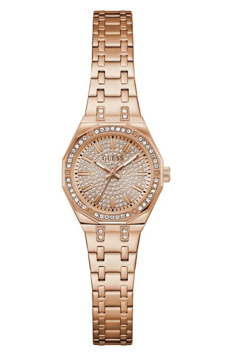 Pixie Crystal Dial Bracelet Watch, 25mm