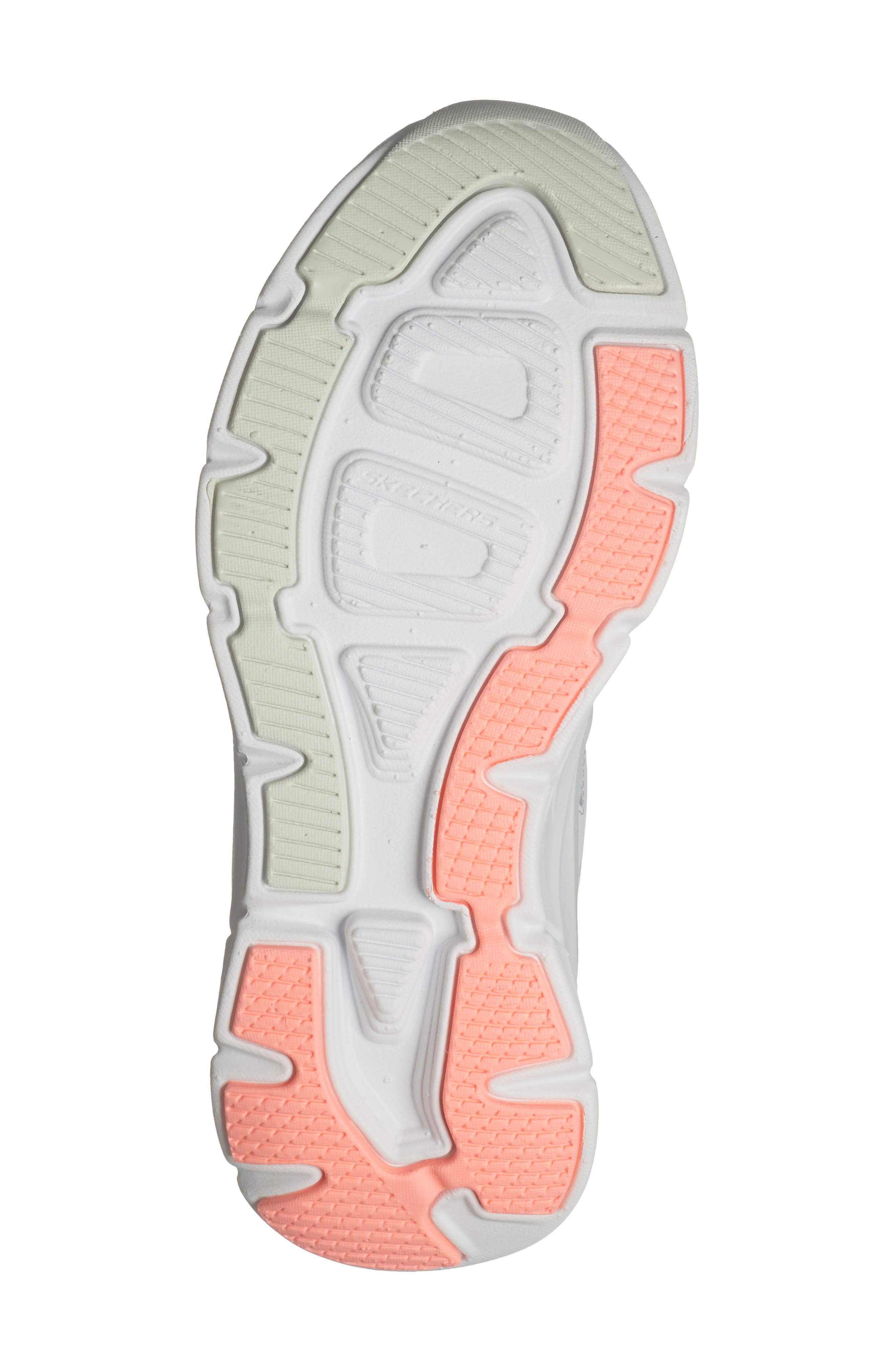 SKECHERS D'Lux Walker 2.0 Sneaker, Alternate, color, White Multi