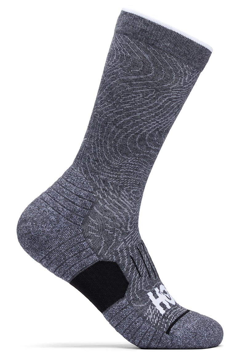 Run 3-Pack Crew Socks, Alternate, color, WHITE / BLACK / GREY