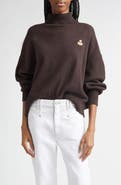 Isabel Marant Étoile Nasha Logo Turtleneck Sweater