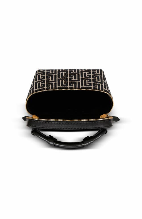 Balmain Army Vanity Case Gold Hardware In Black