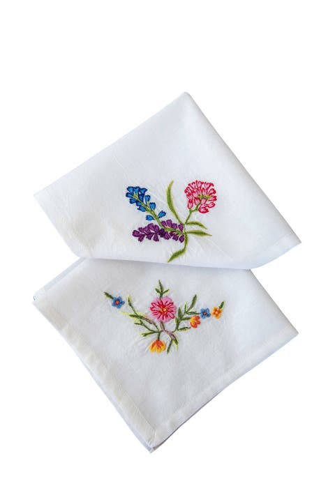 Spring Blooms Luncheon Napkin, Set of 2