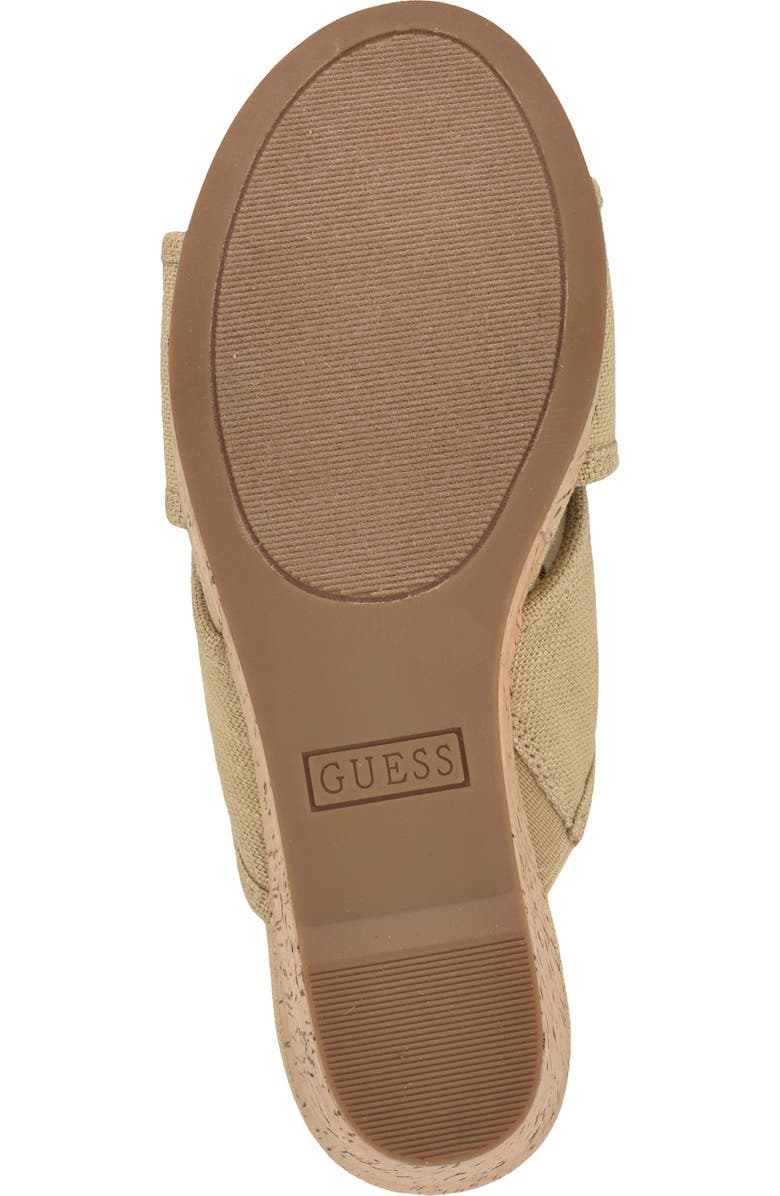 GUESS Cloys Wedge Sandal, Alternate, color,