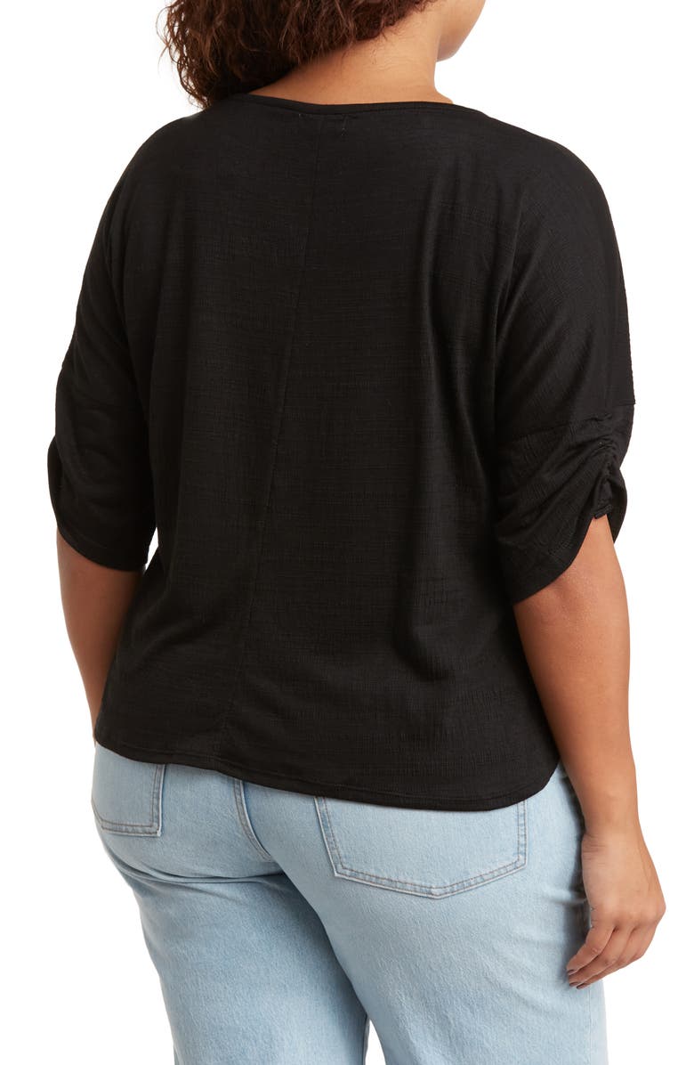 MAX STUDIO Cinched Sleeve Top, Alternate, color, 