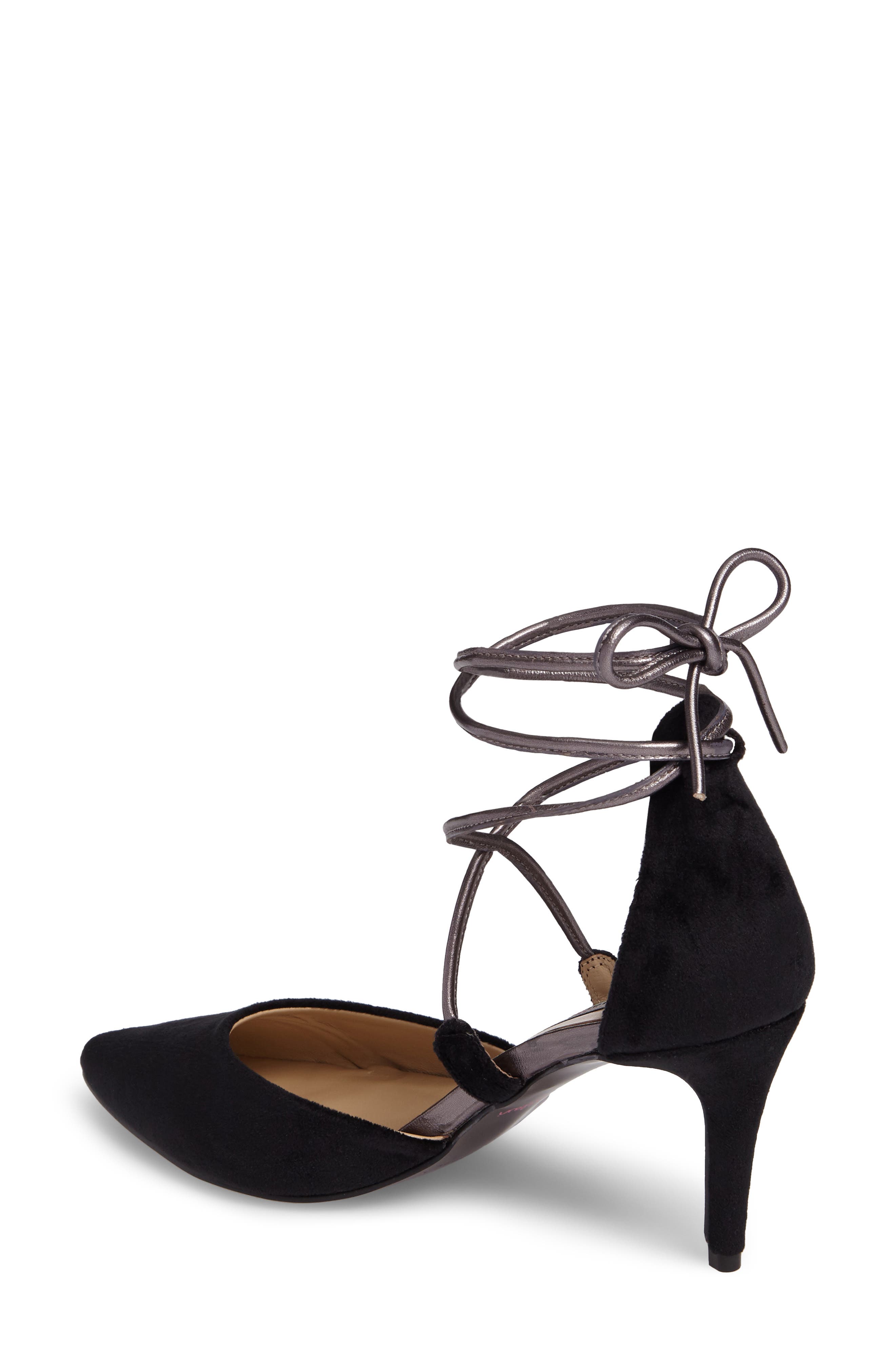 Kristin Cavallari 'Opel' Lace-Up Pointy Toe Pump, Alternate, color, 