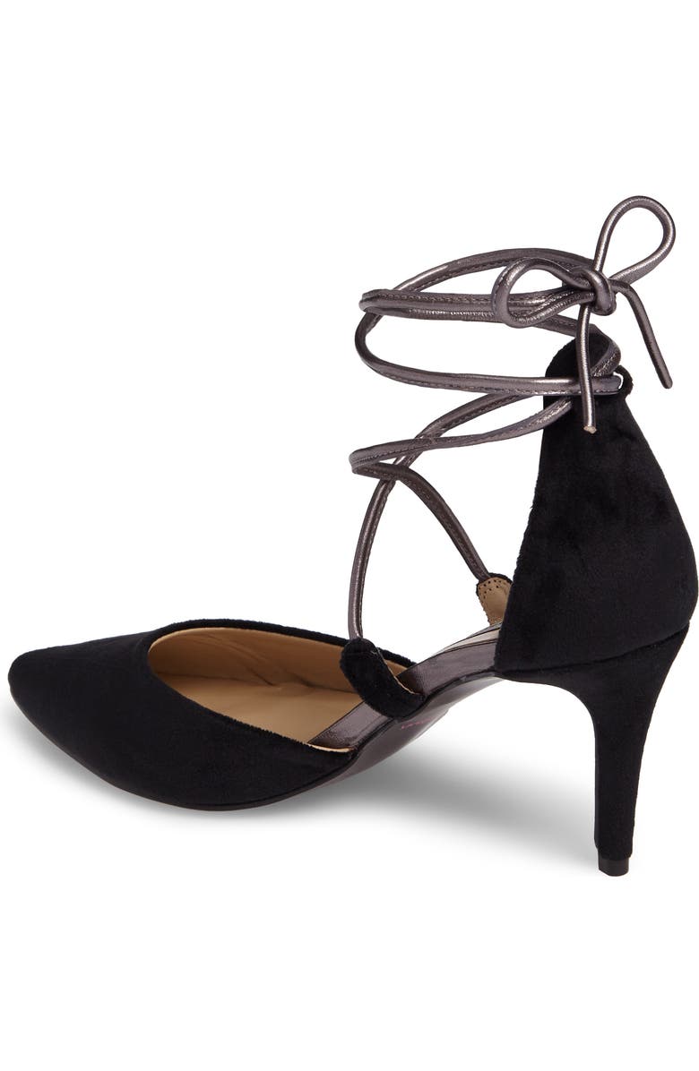 Kristin Cavallari 'Opel' Lace-Up Pointy Toe Pump, Alternate, color,