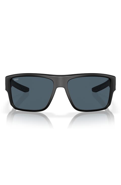 Taxman 59mm Polarized Square Sunglasses