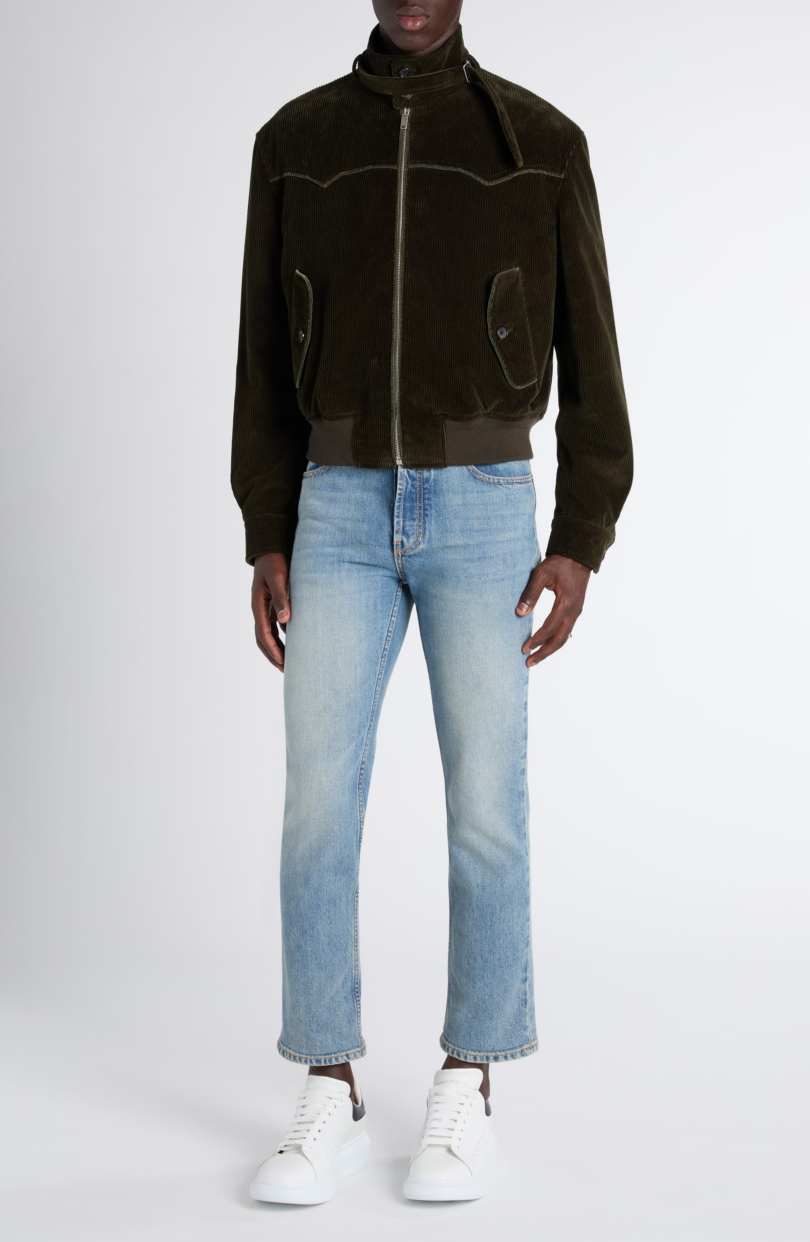 Corduroy Harrington Jacket - image 2