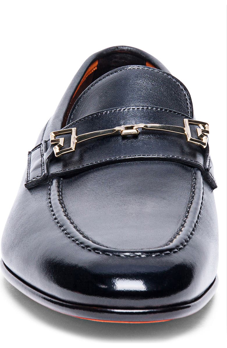 Santoni Saddle Bit Loafer, Alternate, color,