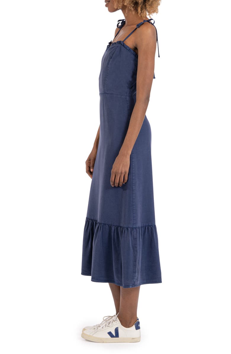 KUT from the Kloth Meriah Tie Strap Midi Sundress, Alternate, color,