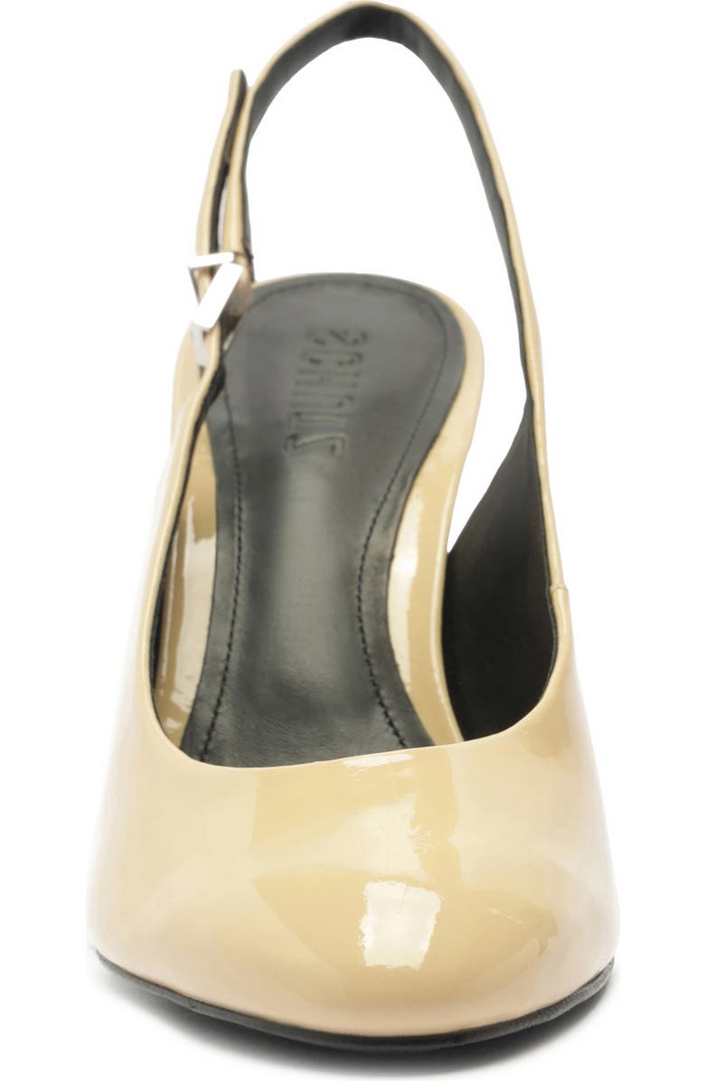 Schutz Geraldine Slingback Pump, Alternate, color, Natural Nibs