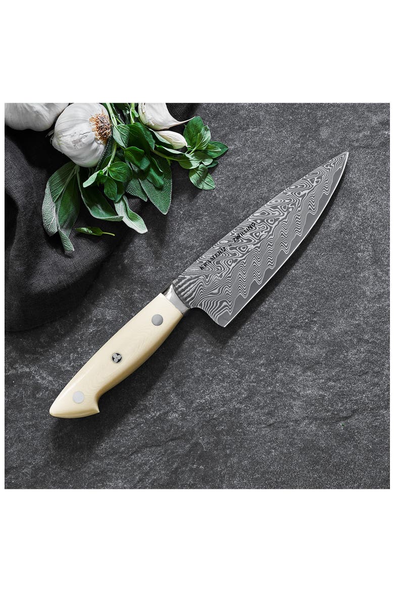 Bob Kramer Cumulus 6-Inch Chef's Knife, Alternate, color, WHITE