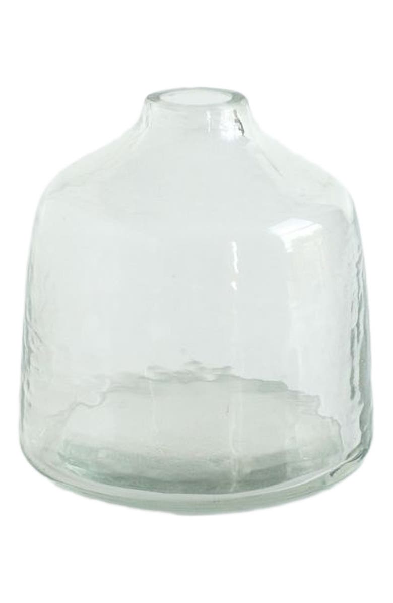 Creative Women S/3 Hammered Glass Bud Vases - Clear, Main, color, Clear