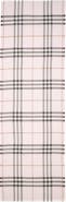 Burberry Giant Check Wool & Silk Scarf
