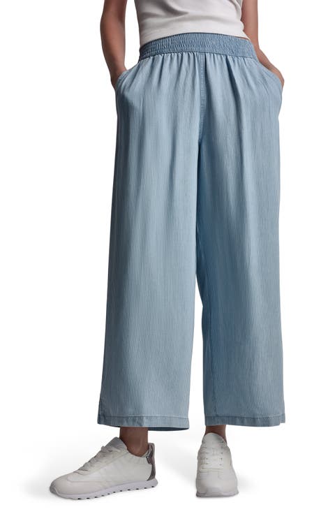 High Rise Tencel® Lyocell Wide Leg Pants