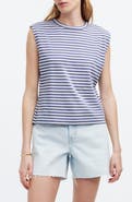 Madewell Stripe Structured Muscle Tee