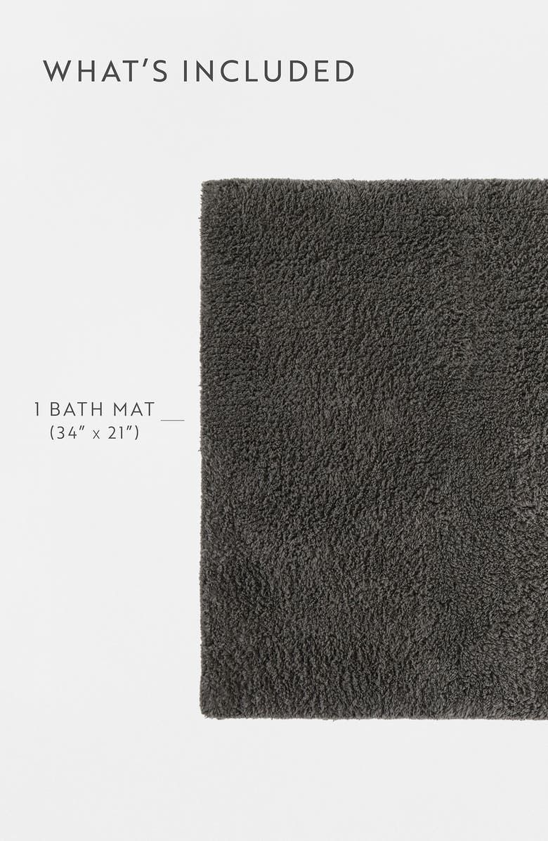 HOMESPUN Reversible Cotton Bath Mat, Alternate, color, 