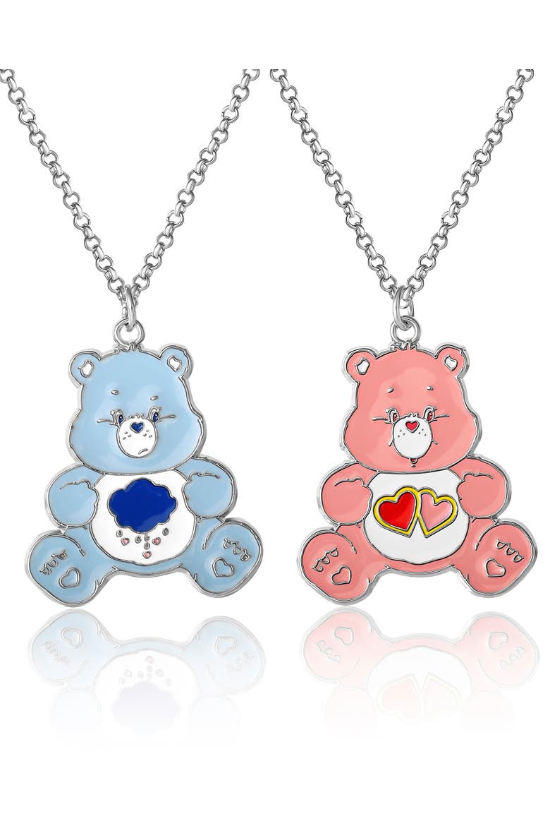 BFF Necklace for 2 with Grumpy Bear and Love-a-Lot Bear, Main, color, Multi