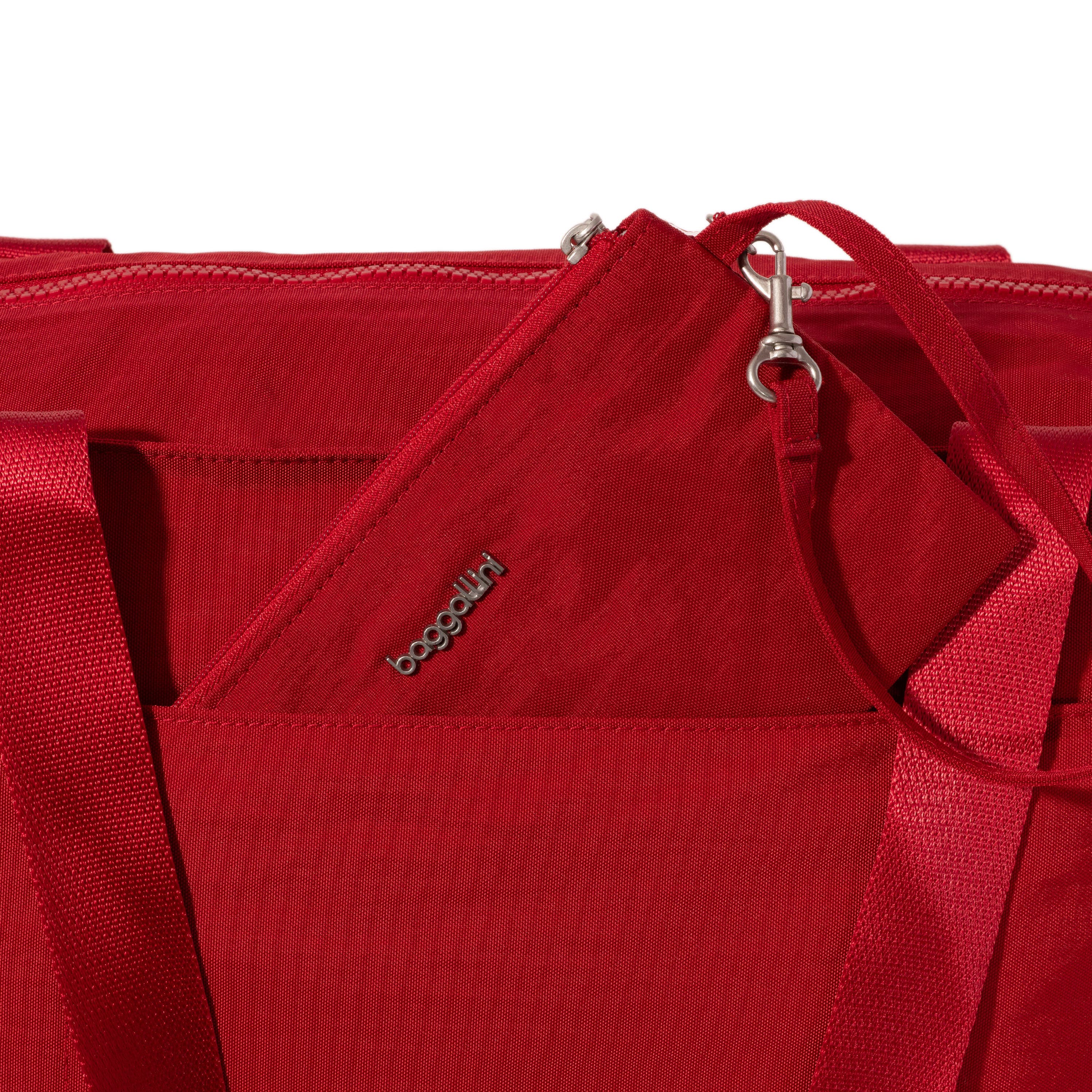 Carryall Laptop Tote Bag, Alternate, color, Crimson Red