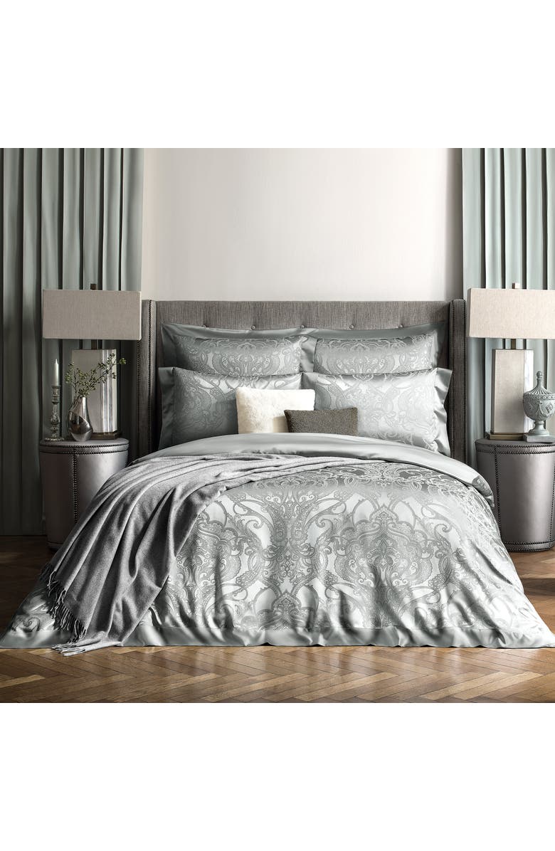 Togas Somerset Pillowcase, Alternate, color, Grey