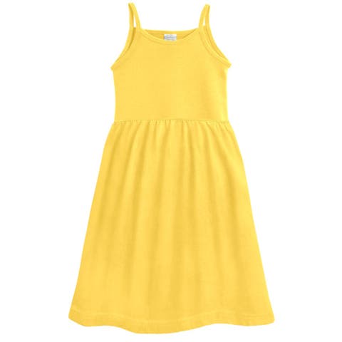 Girls Soft Organic 100% Cotton Empire Camisole Sundress