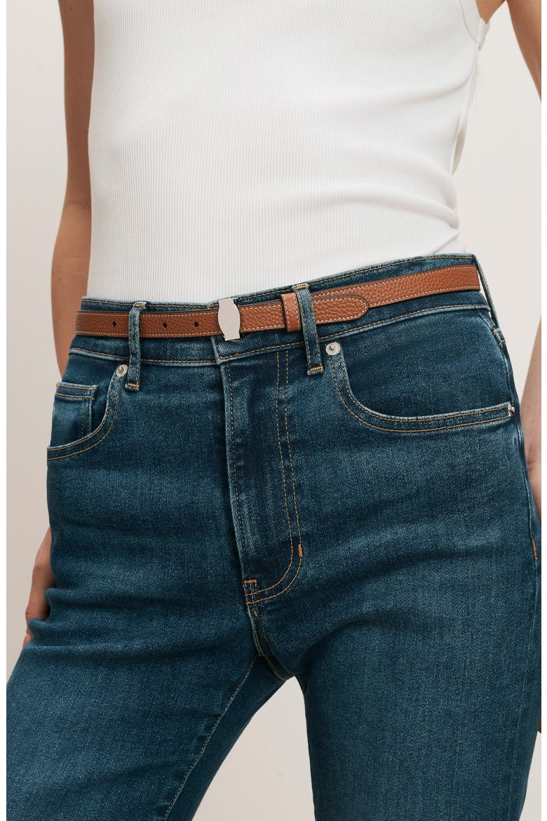 Dash Leather Belt, Alternate, color, HAZELWOOD