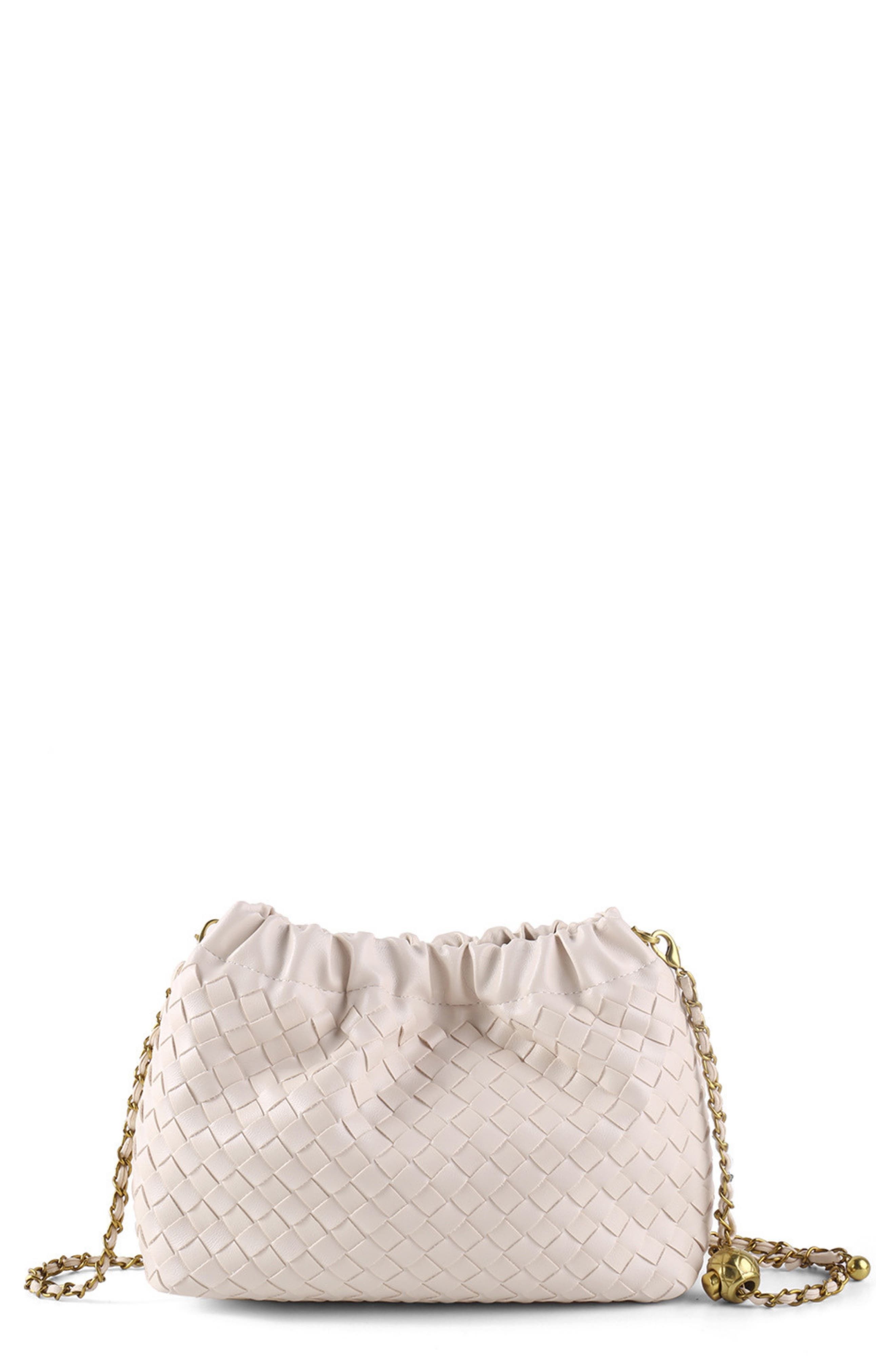 MacRae & Co. Woven Faux Leather Crossbody Bag