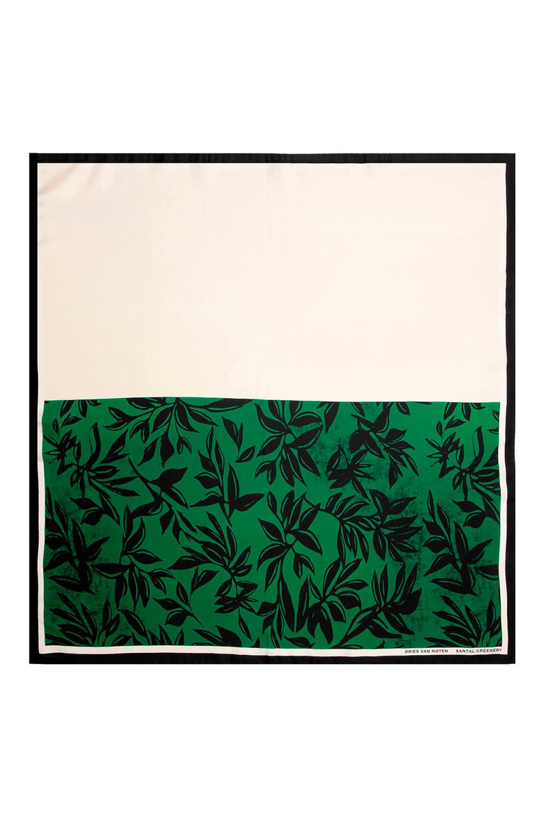 Foulard Santal Greenery, Main, color, NO COLOR