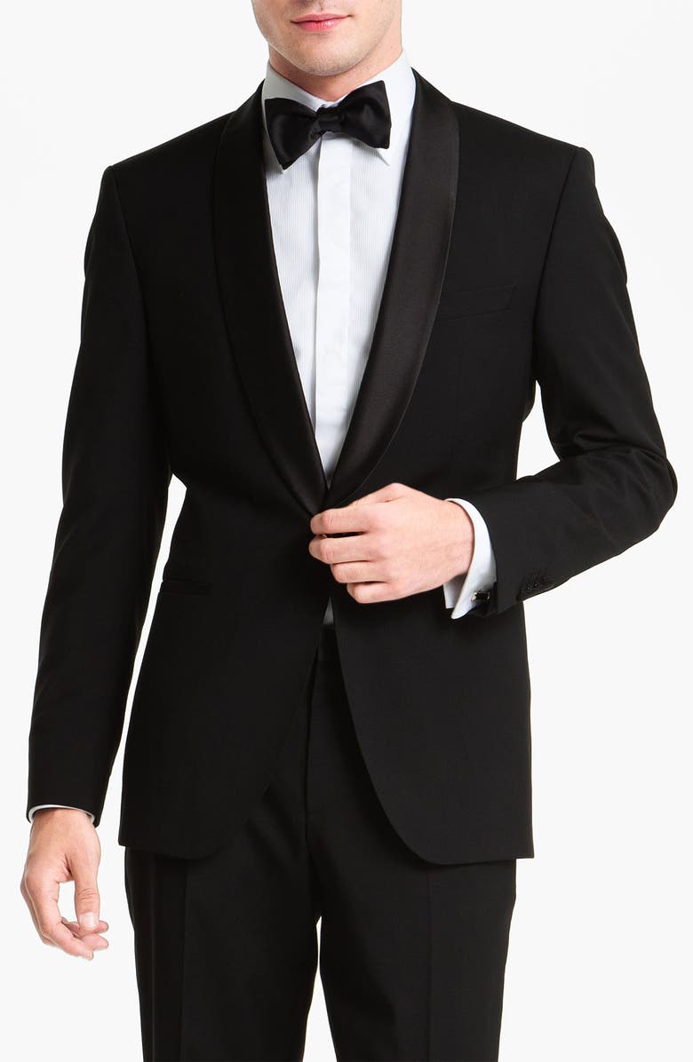 BOSS 'Sky Gala' Shawl Lapel Tuxedo, Alternate, color,