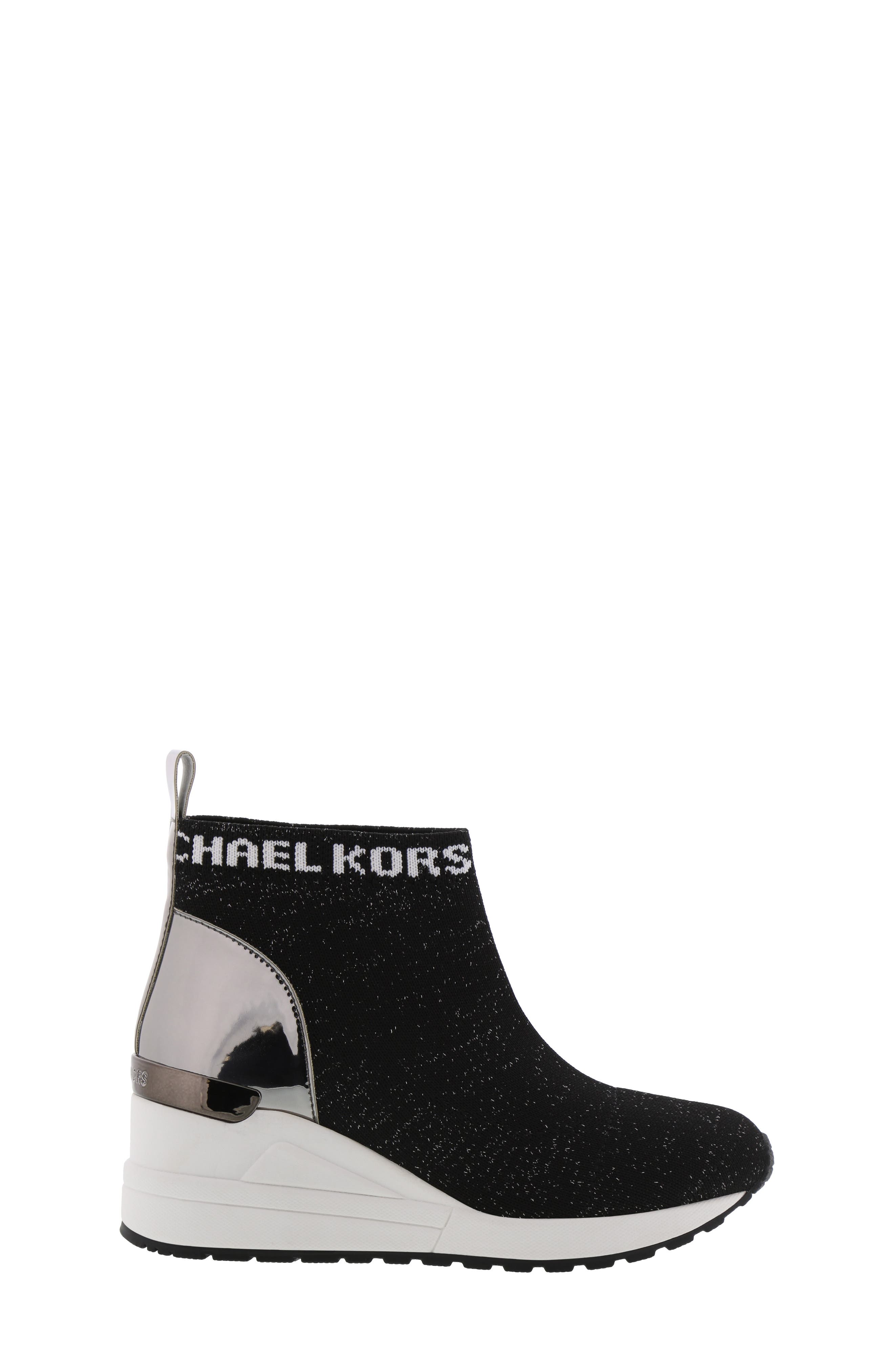 MICHAEL Michael Kors Neo Ora Metallic Wedge Sneaker, Alternate, color, 