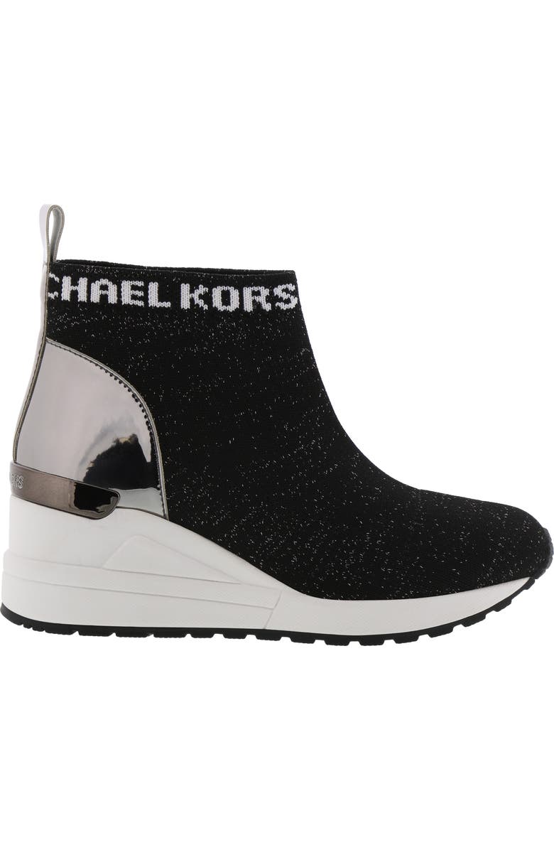 MICHAEL Michael Kors Neo Ora Metallic Wedge Sneaker, Alternate, color,