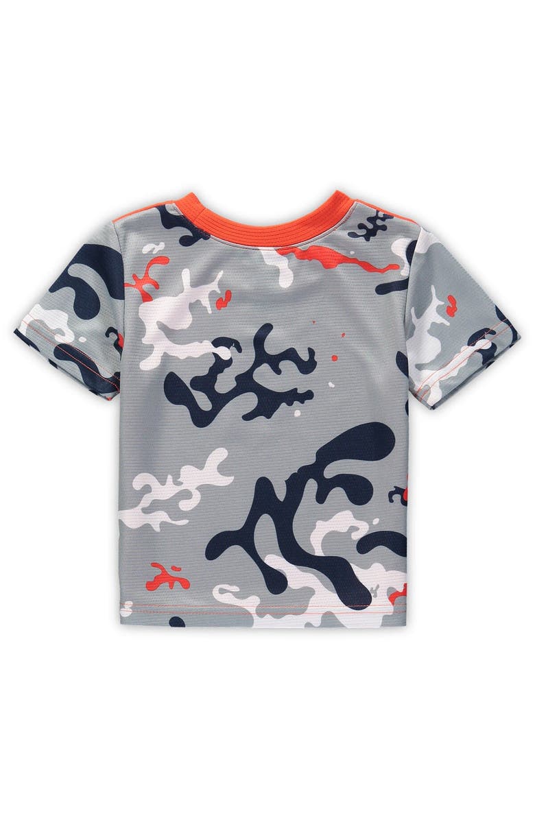 Outerstuff Newborn & Infant Orange/Navy Detroit Tigers Pinch Hitter T-Shirt & Shorts Set, Alternate, color, 