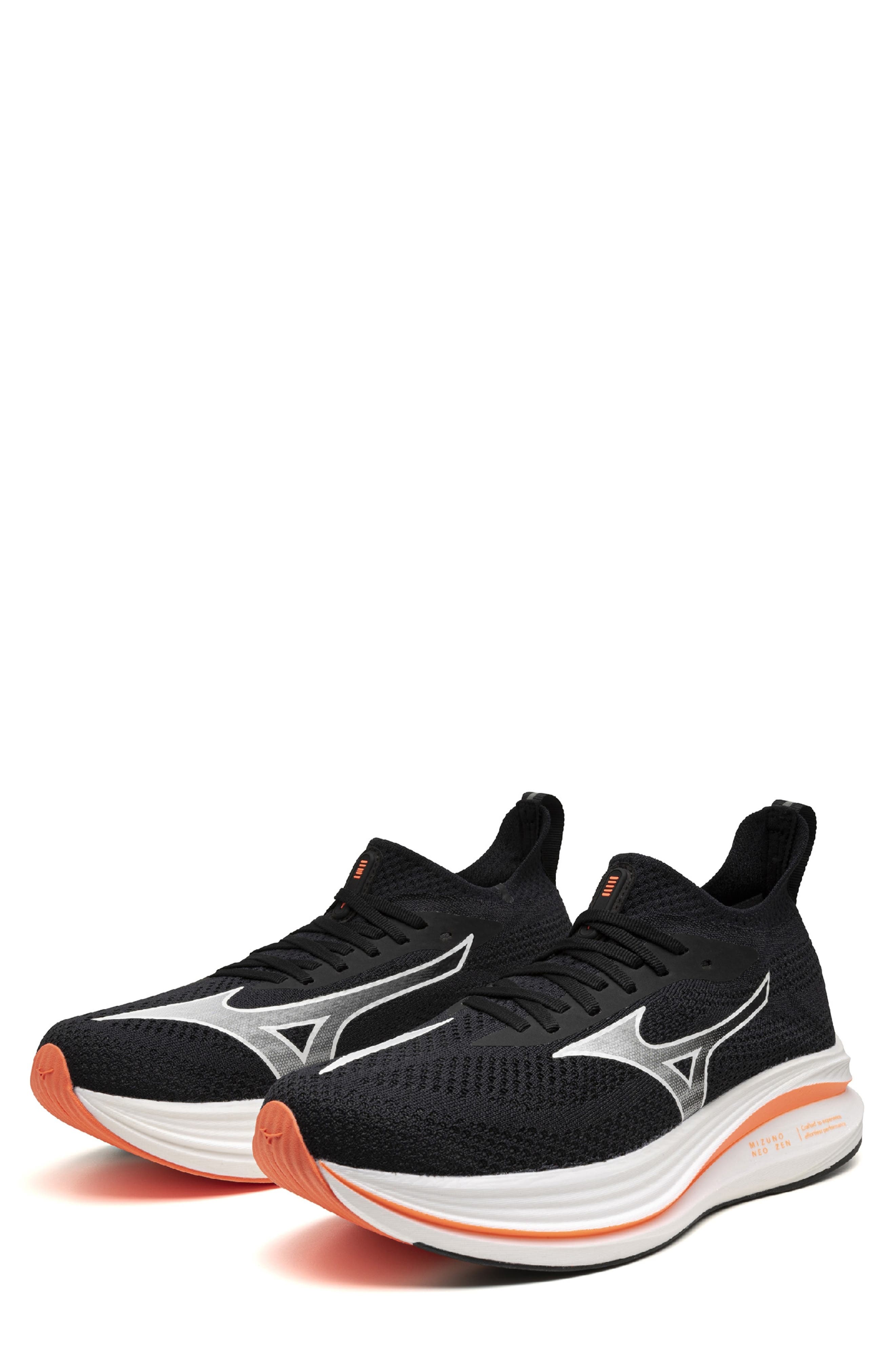 Neo Zen Running Shoe, Alternate, color, BLACK-RASPBERRY