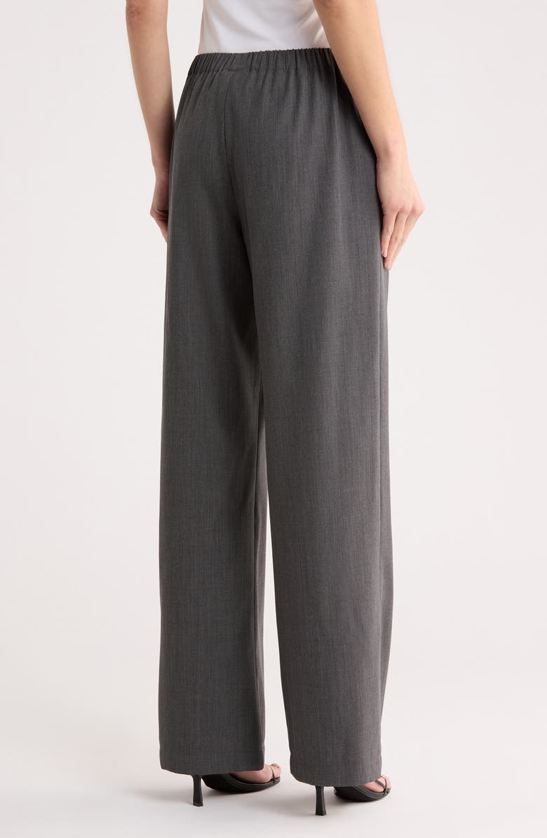 TWP Jillian Stretch Wool Sweatpants, Alternate, color, Medium Heather Grey