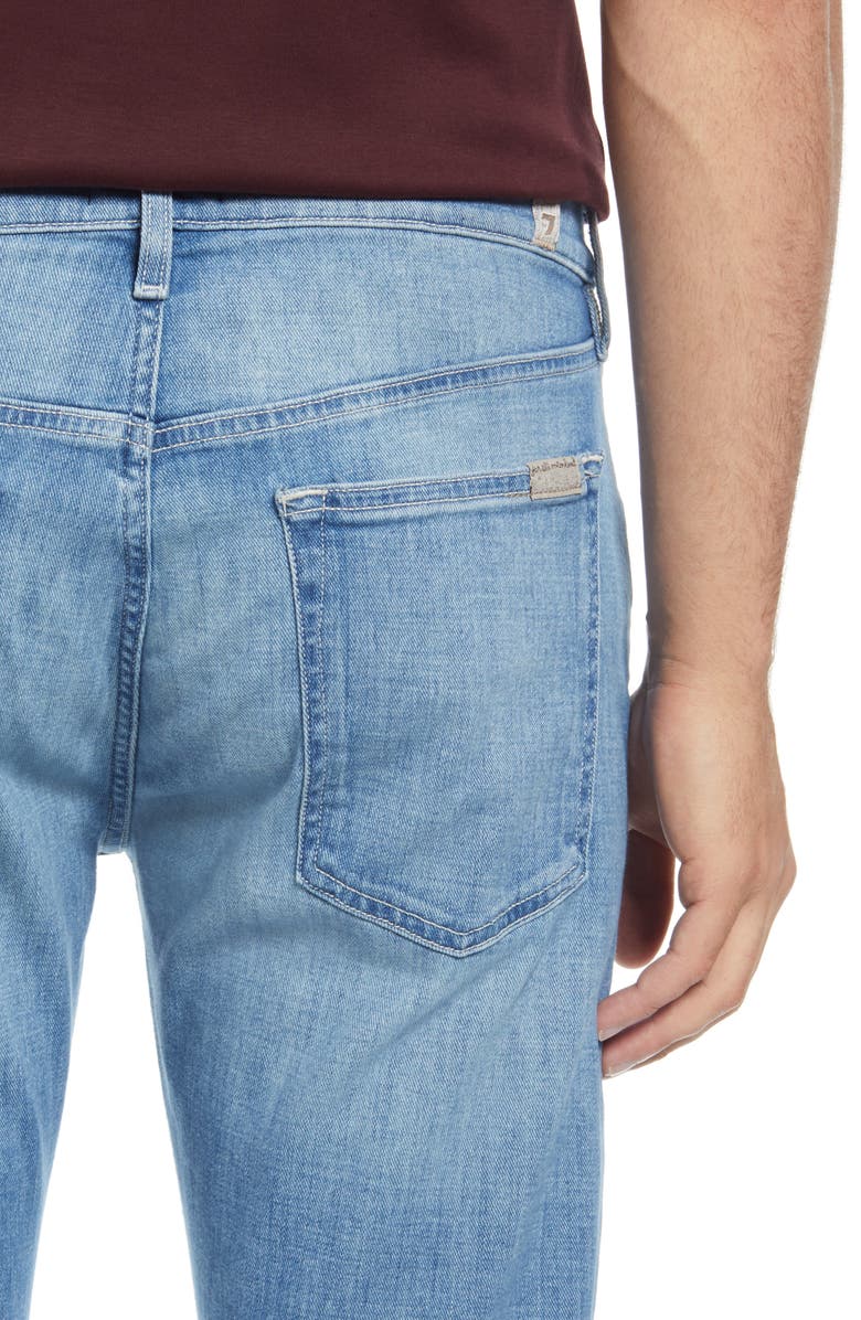 7 For All Mankind Seven Men's The Straight Jeans, Alternate, color,