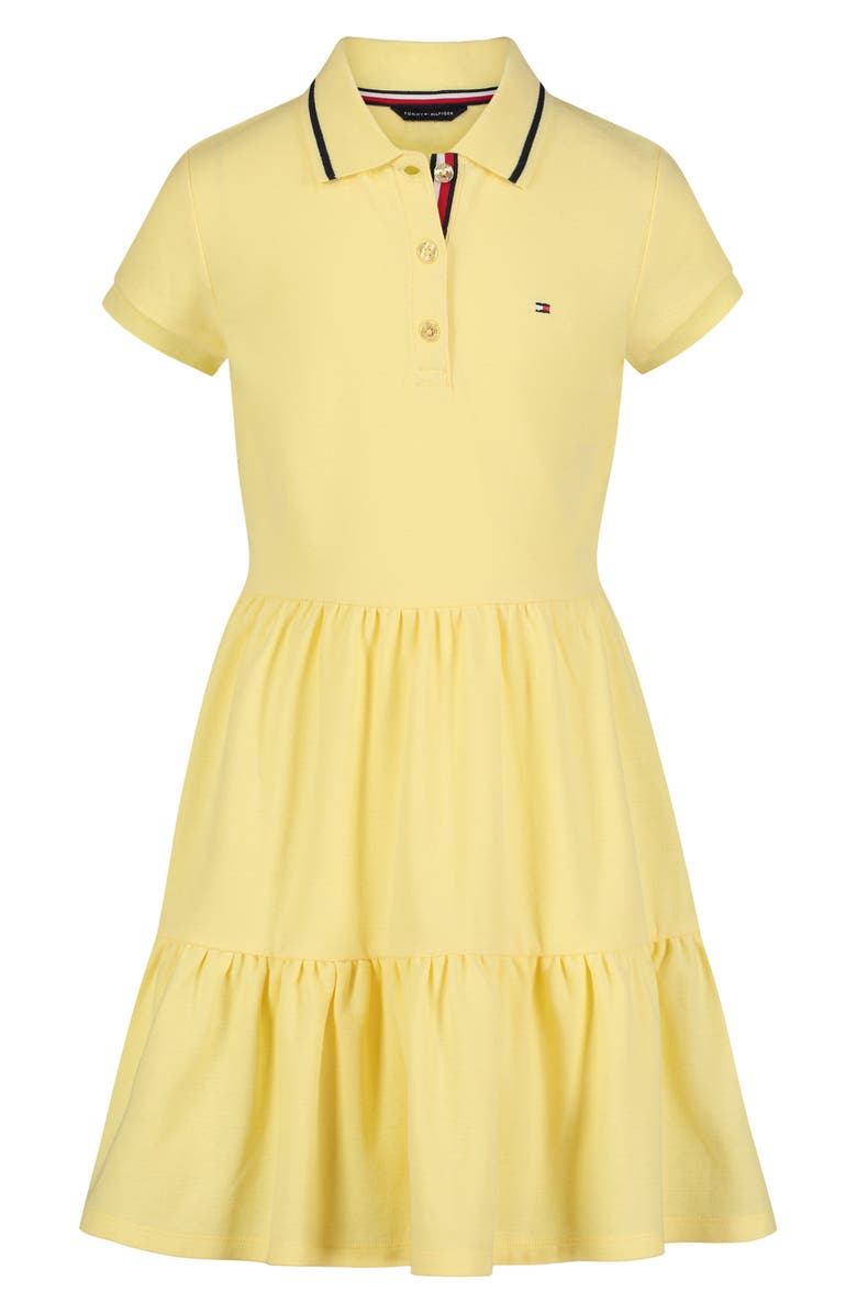 Tommy Hilfiger Kids' Tiered Polo Dress, Main, color,