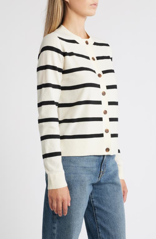 CASLON CASLON® CLASSIC CREWNECK CARDIGAN