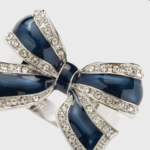 Joanna Buchanan Enamel Bow 4-piece Napkin Rings Set
