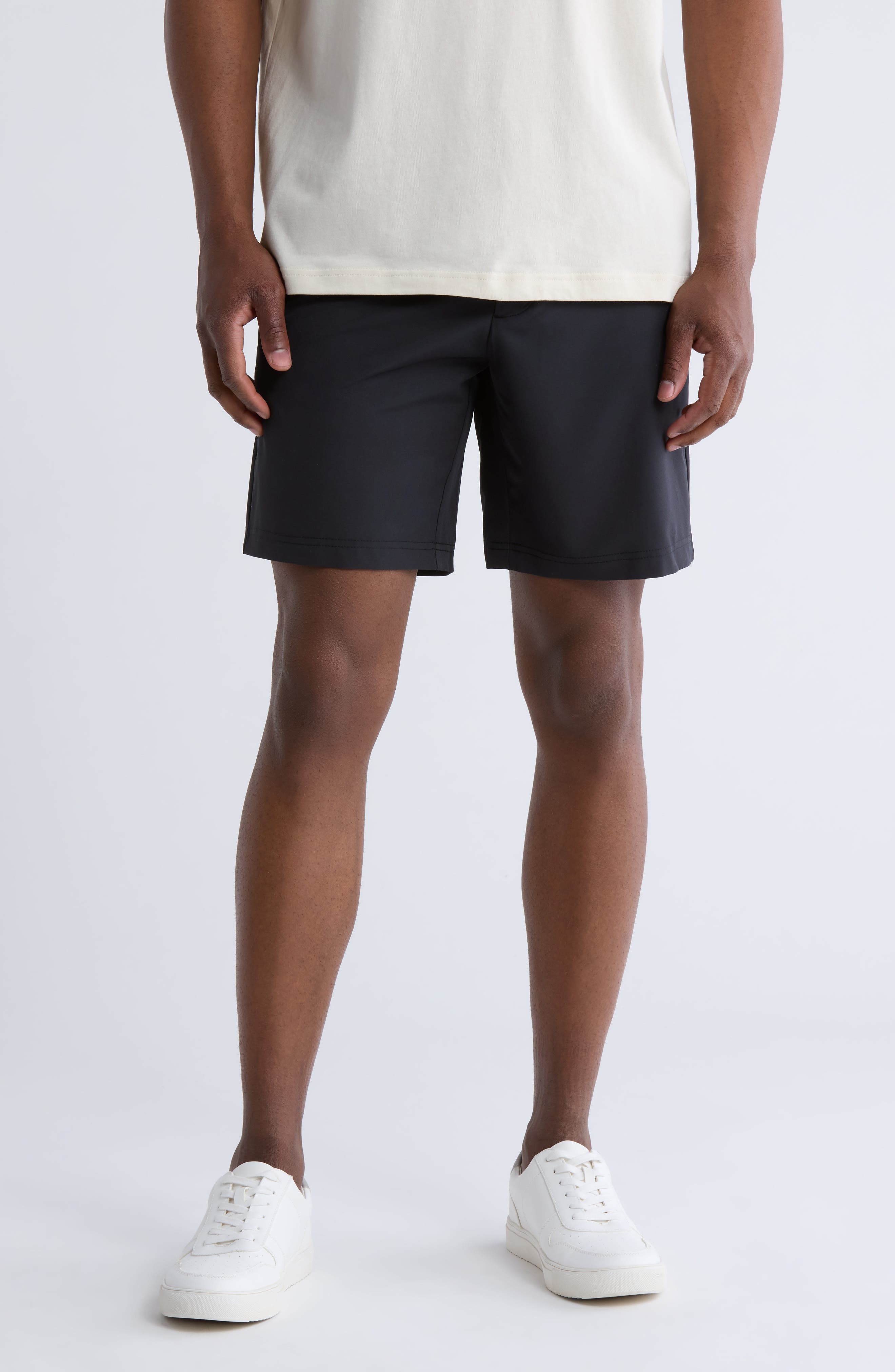 Callaway 8-Inch Solid Flat Front Golf Shorts