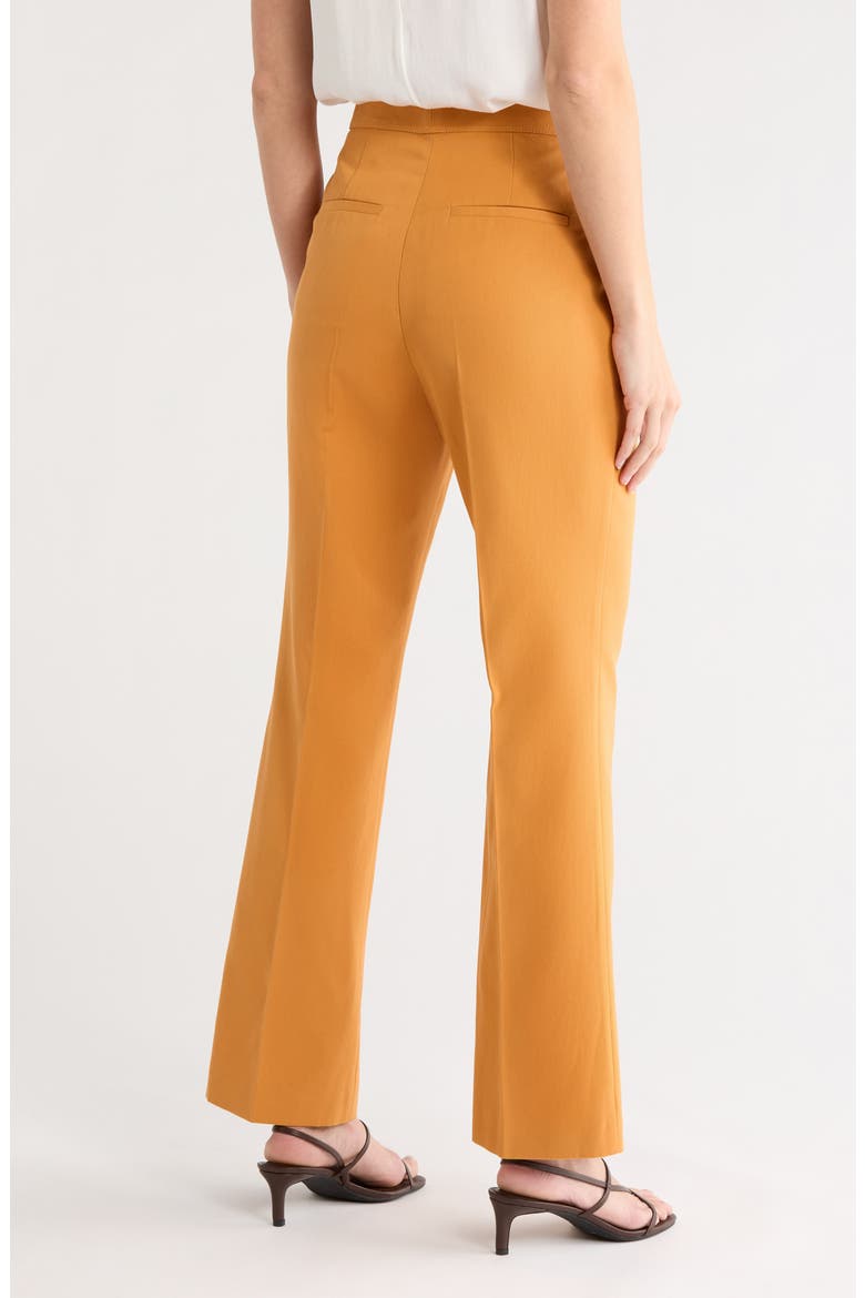 Tailored High Waist Trousers, Alternate, color, SAFFRON